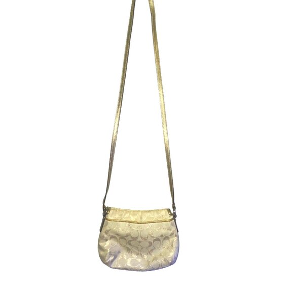 Coach Golden Flap Handbag - Picture 3 of 4